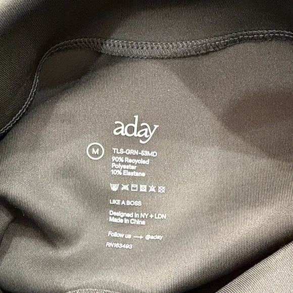 ‘Like a Boss’ Turtleneck - Dark khaki from Aday - Picture 2 of 3